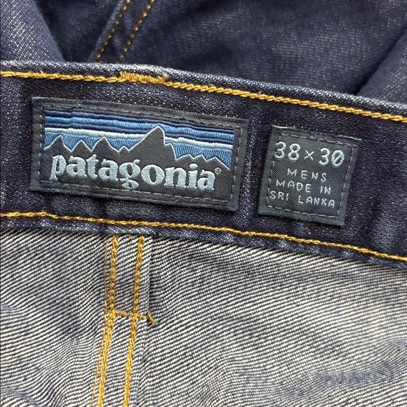 Patagonia Men's Performance Straight Fit Jeans Organic Cotton Size 38 - Picture 9 of 11